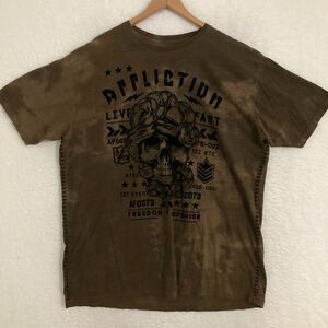 Affliction Brown Graphic Tee - Short Sleeve